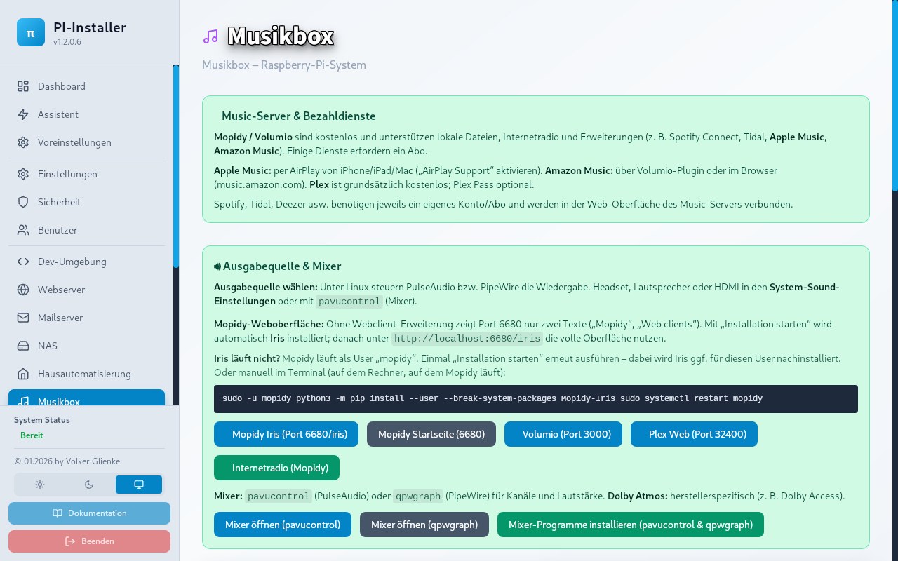 App: Musikbox